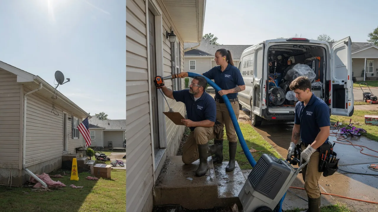 Ceiling Water Damage Restoration in Jerome, MO near me